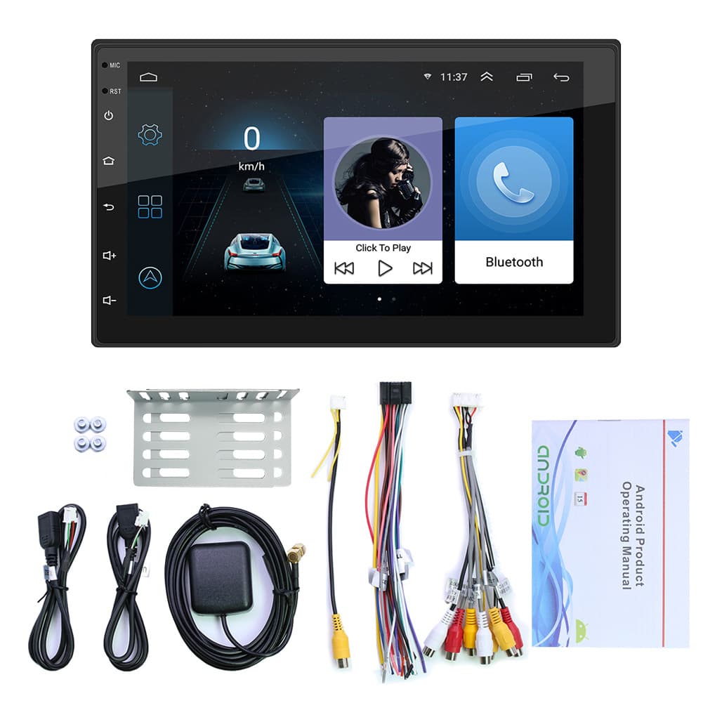 Radio reproductor Bluetooth universal para auto