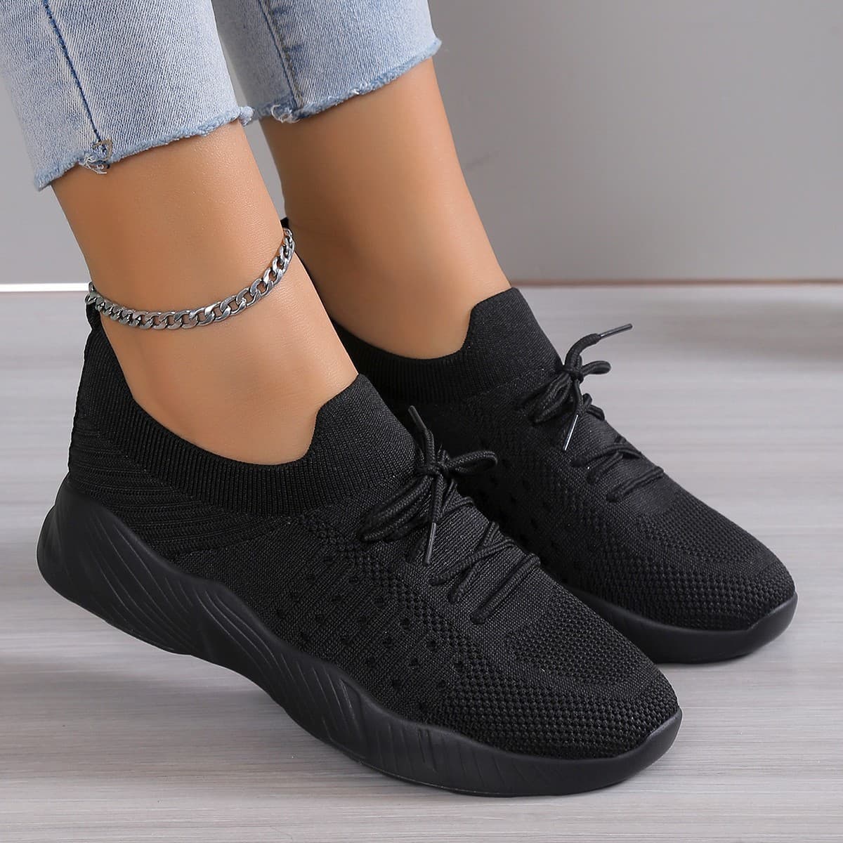 Zapatillas deportivas mujer suela blanda