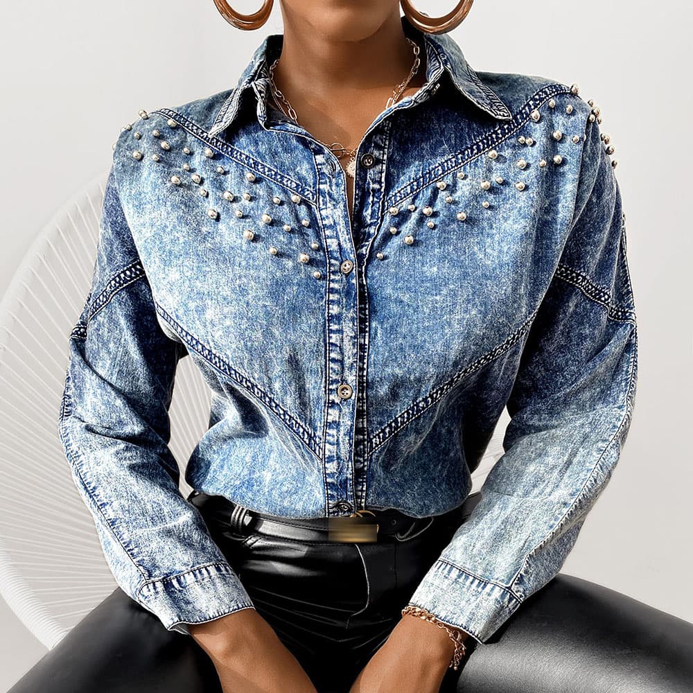 Top casual retro slim fit para mujer