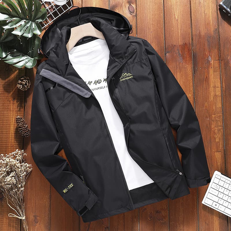 Chaqueta de asalto cálida acolchada para hombre