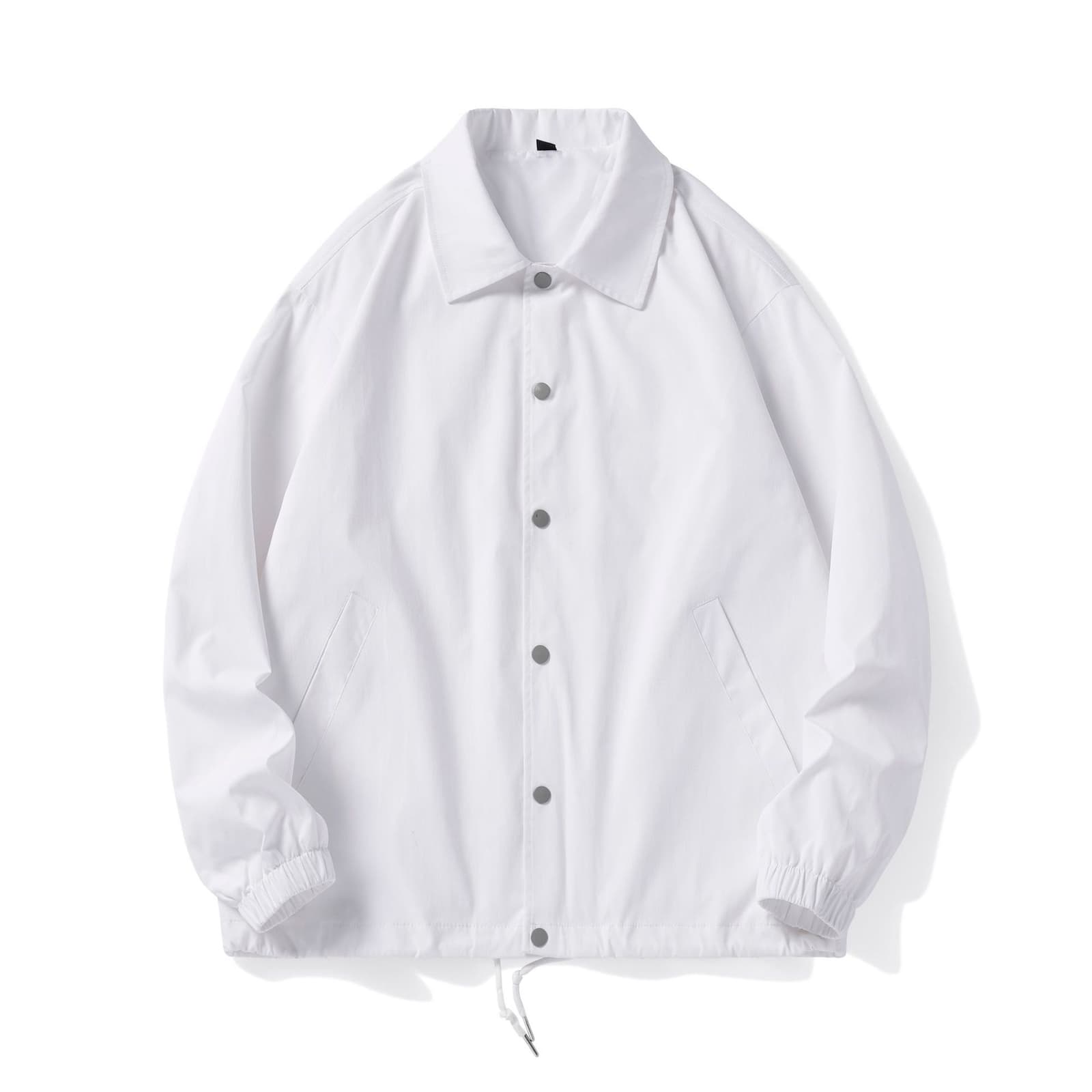 Chaqueta casual para hombre con cuello polo