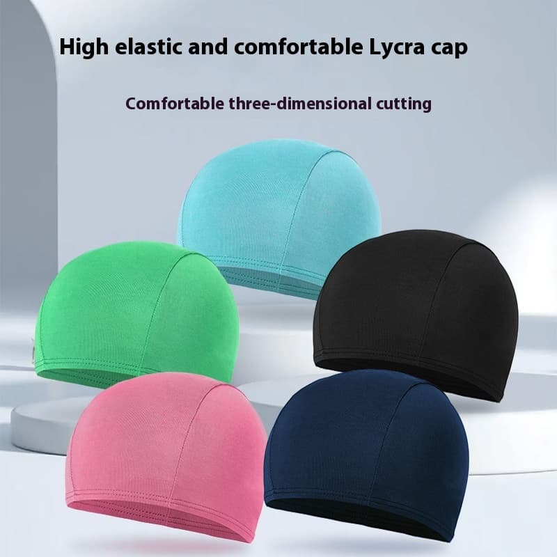 Gorro de natación licra elástica en varios colores