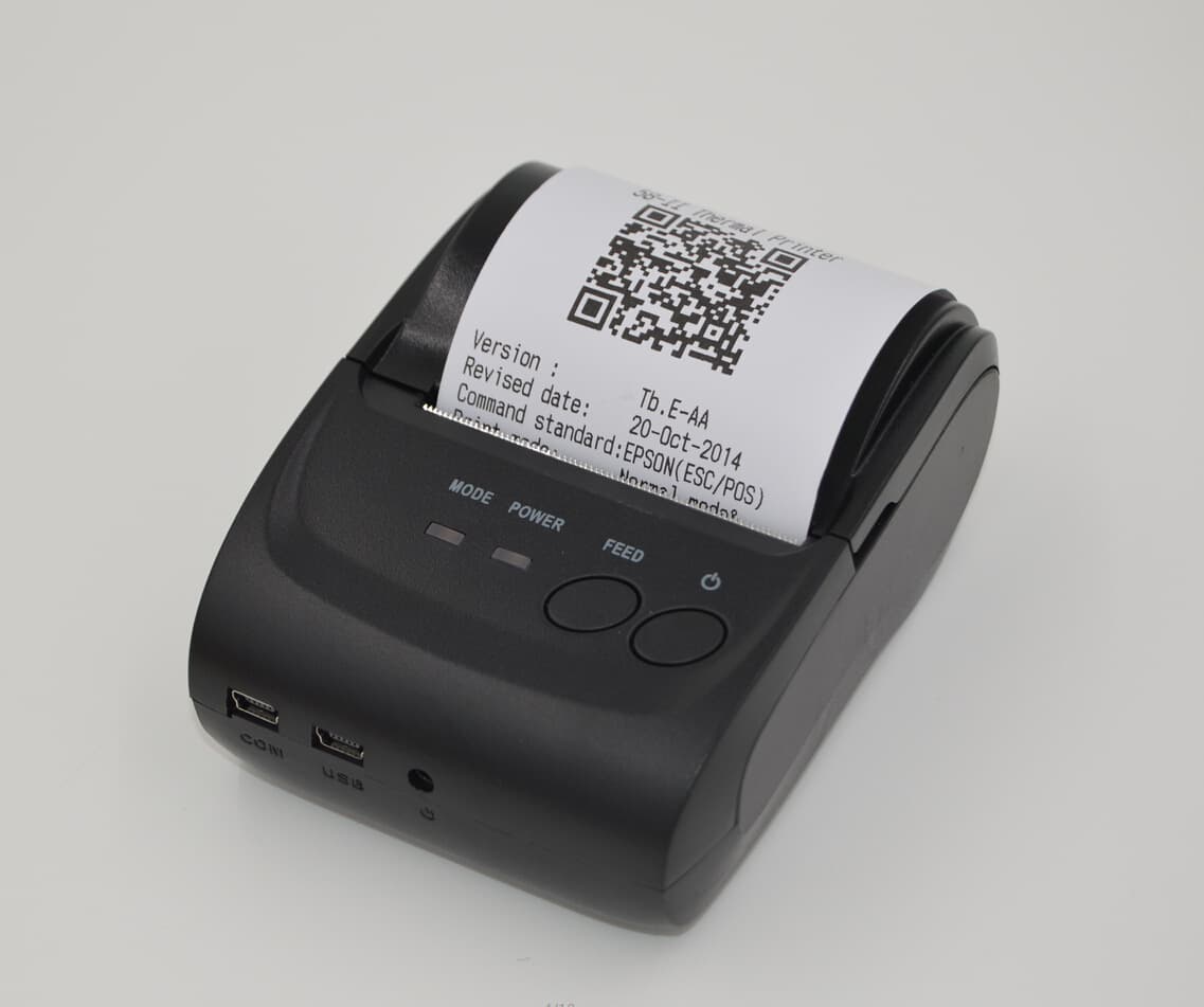 Impresora térmica portátil con Bluetooth