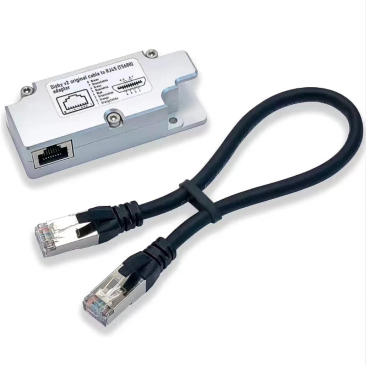 Convertidor RJ45 con cable de extensión de red