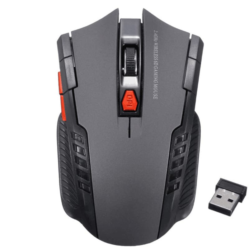 Ratón inalámbrico gamer 2.4G óptico