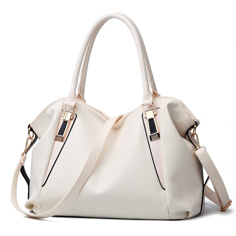Bolsa de hombro para mujer de cuero PU elegante