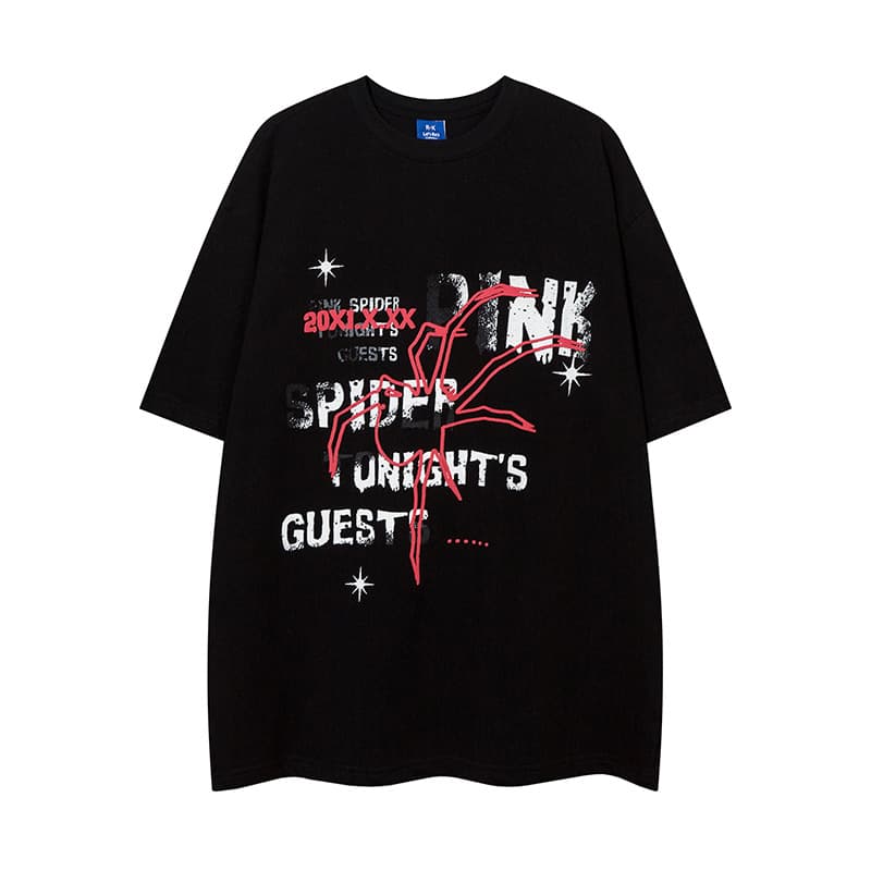 Camiseta de hombre con estampado araña