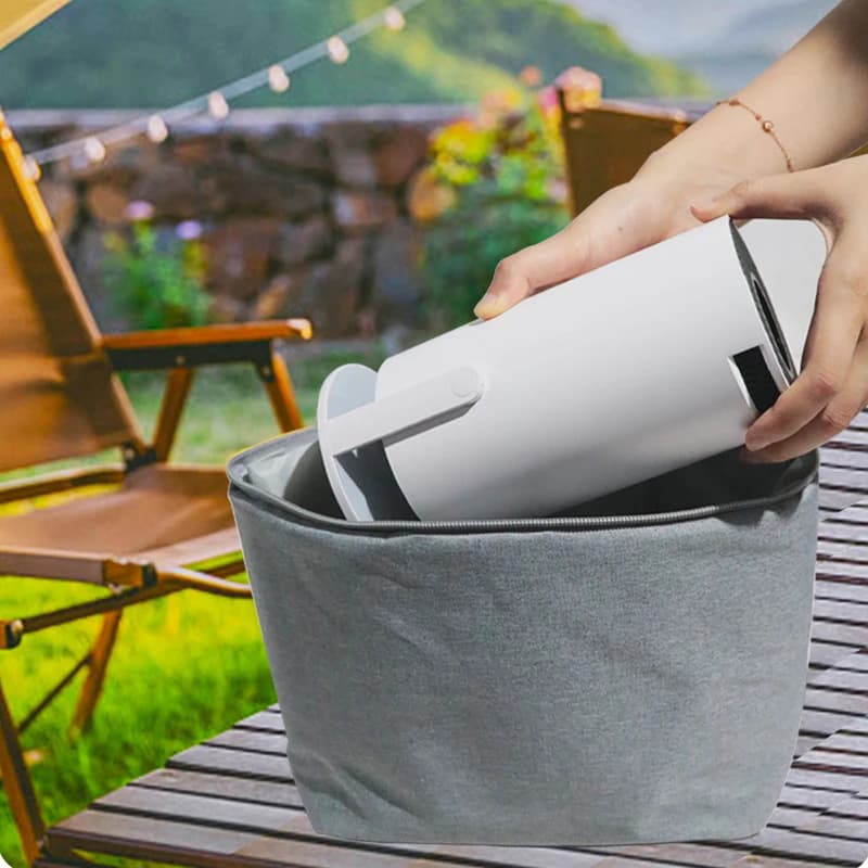 Bolsa impermeable de transporte para proyector