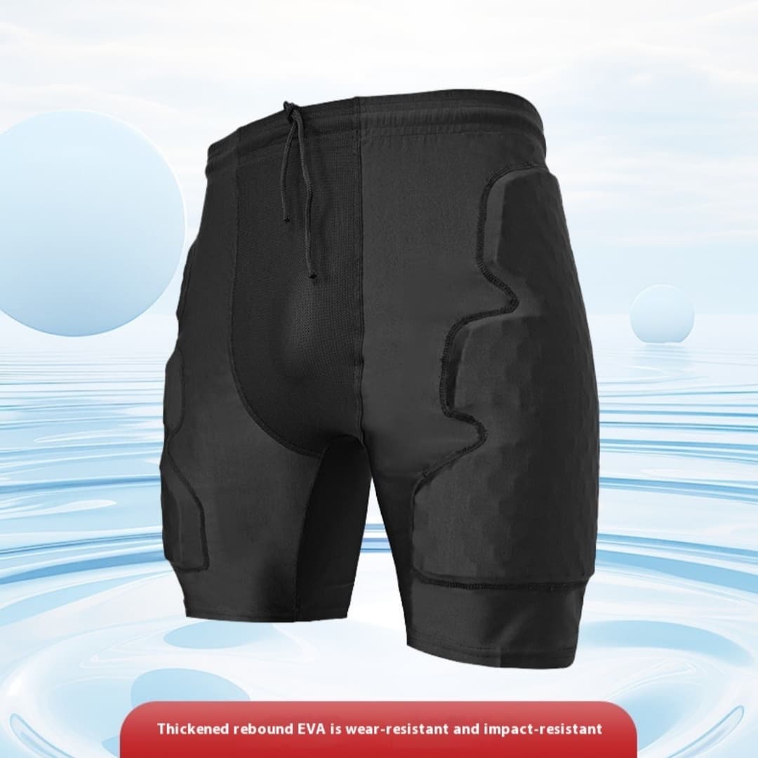 Shorts protectores de baloncesto con patrón panal y amortiguación