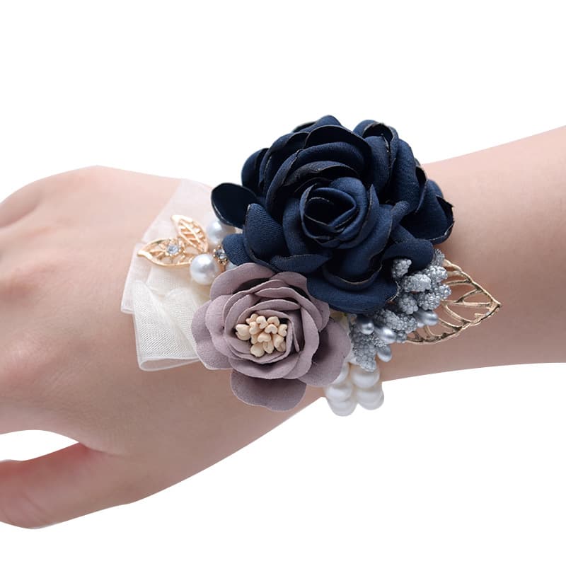 Flor de muñeca y accesorio para novia estilo coreano