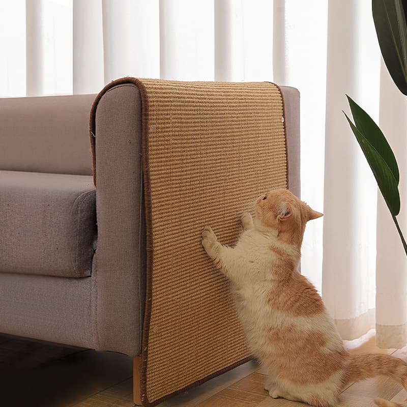 Tablero rascador sisal protector sofá anti-rayaduras gatos