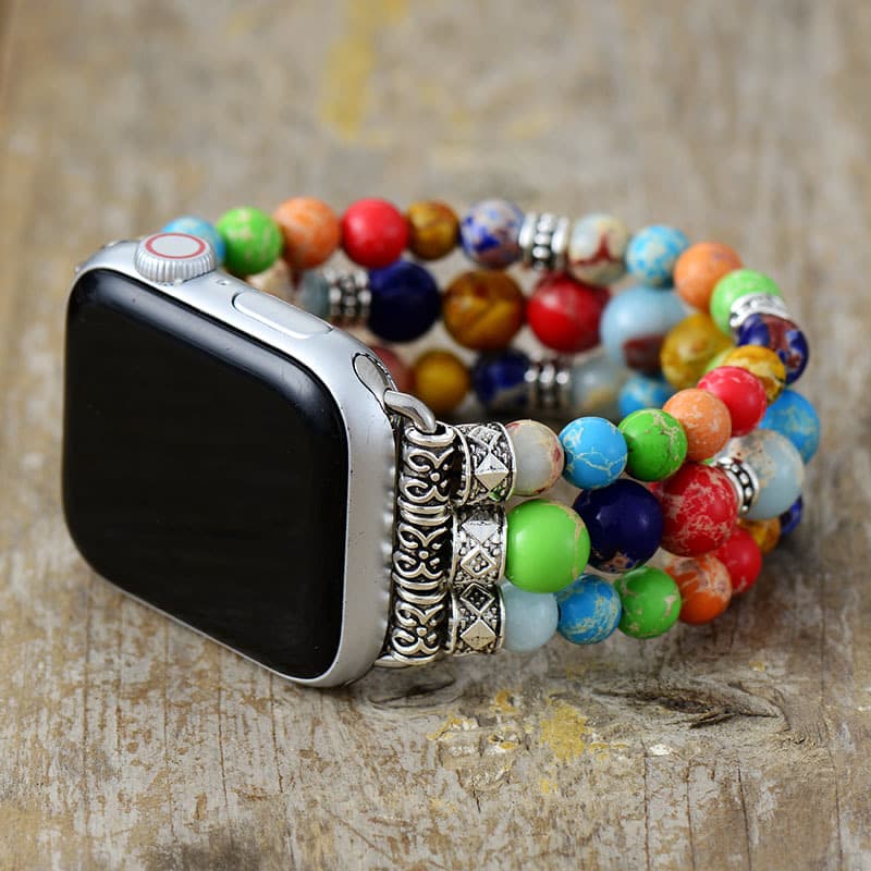 Pulsera de smartwatch tejida en 7 colores