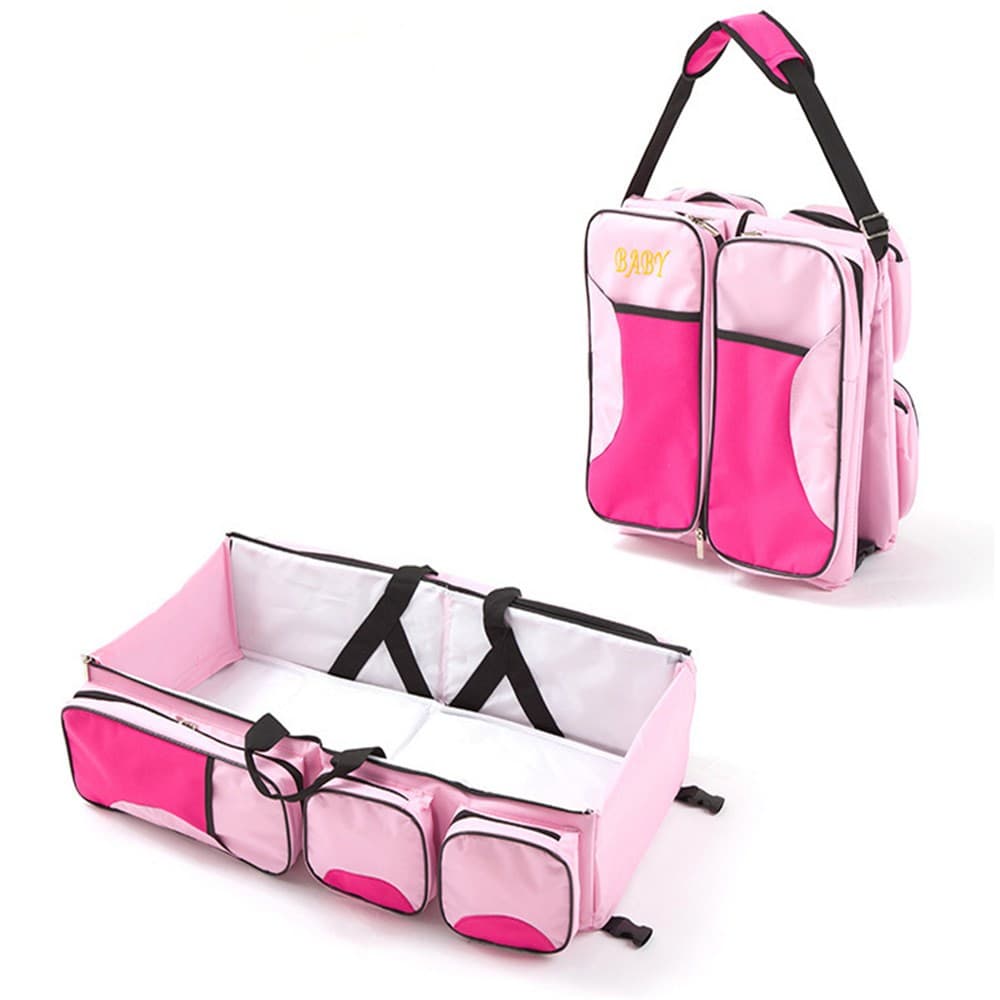 Bolsa plegable multifuncional para mamá