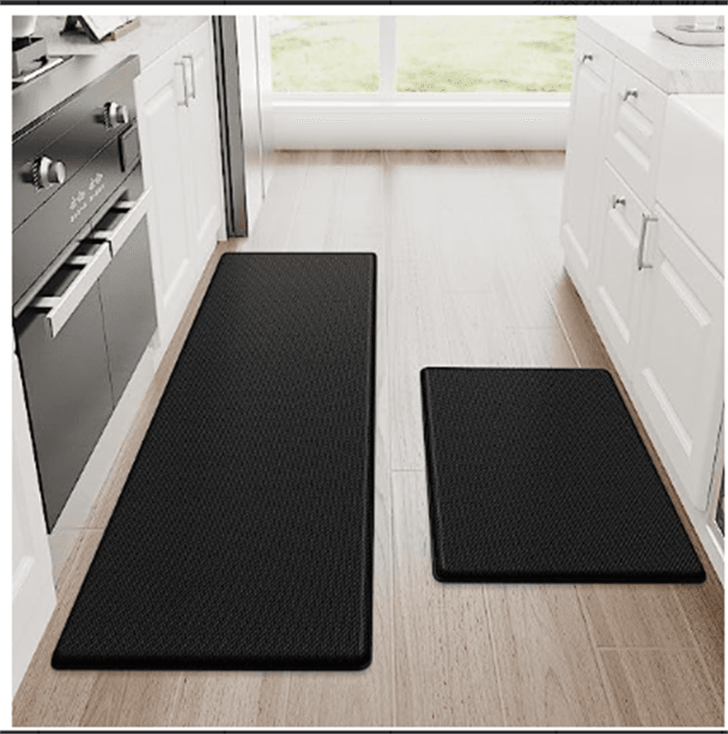Set de 2 tapetes de cocina antideslizantes e impermeables