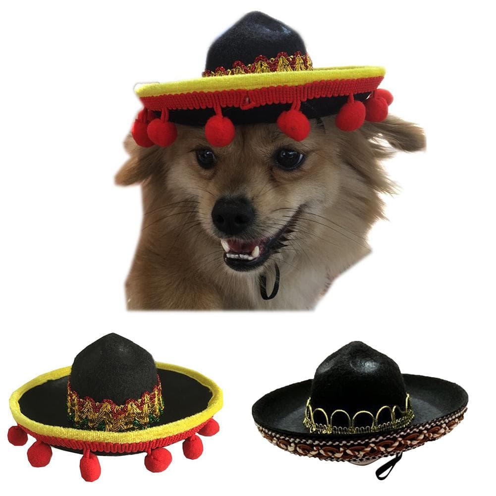 Sombrero de estilo mexicano para mascotas